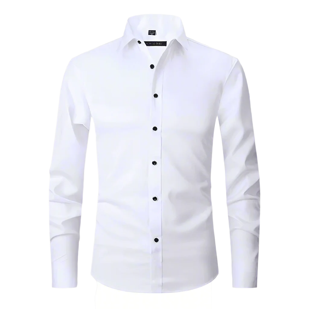 Heren Smart Casual Overhemd Kreukvrij Stretch 3