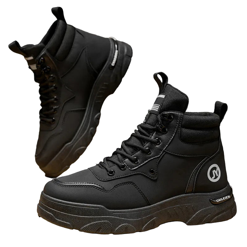 Heren Sneakerlaarzen Hoog met Antislipzool 0