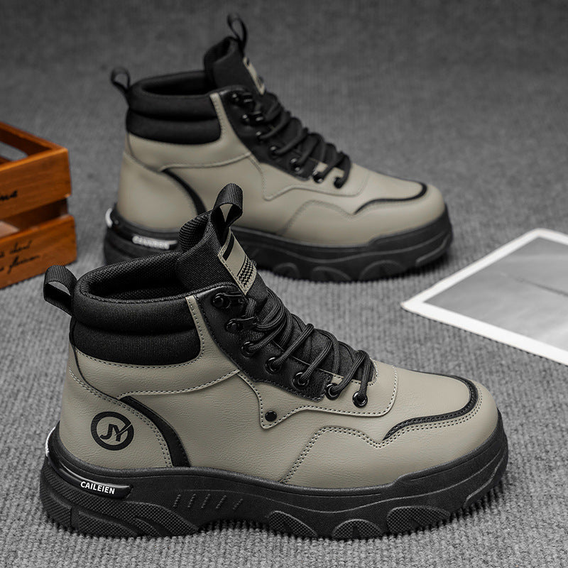 Heren Sneakerlaarzen Hoog met Antislipzool 2