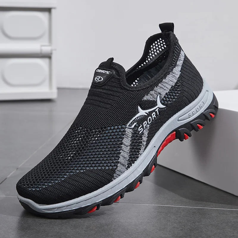 Heren Sneakers Ademend Mesh Casual Wandelschoenen 1