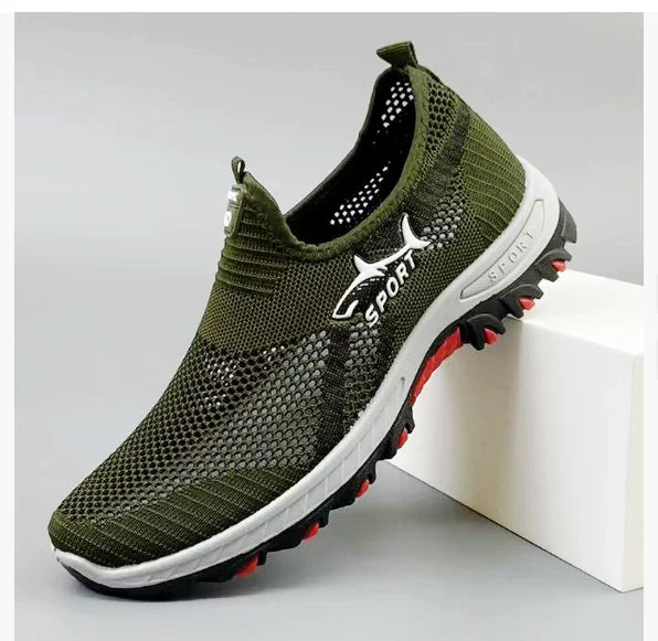 Heren Sneakers Ademend Mesh Casual Wandelschoenen 8