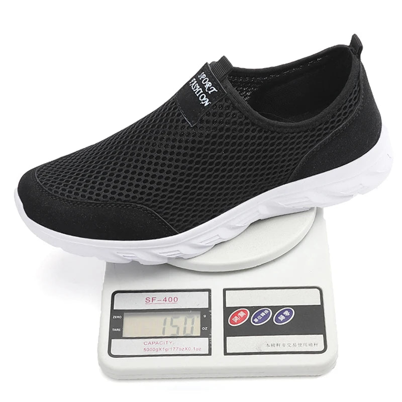 Heren Sneakers Casual Ademend Slip-On Lichtgewicht Rubber 2
