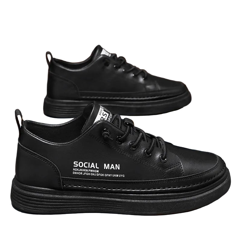 Heren Sneakers Casual Lifestyle met Robuuste Zool 0