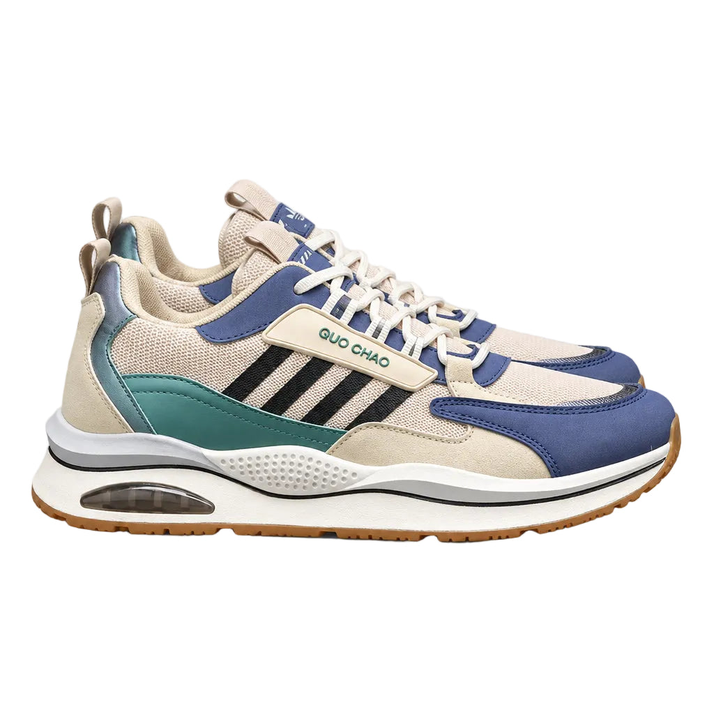 Heren Sneakers Casual Met Dikke Zool voor Comfort en Stijl 0
