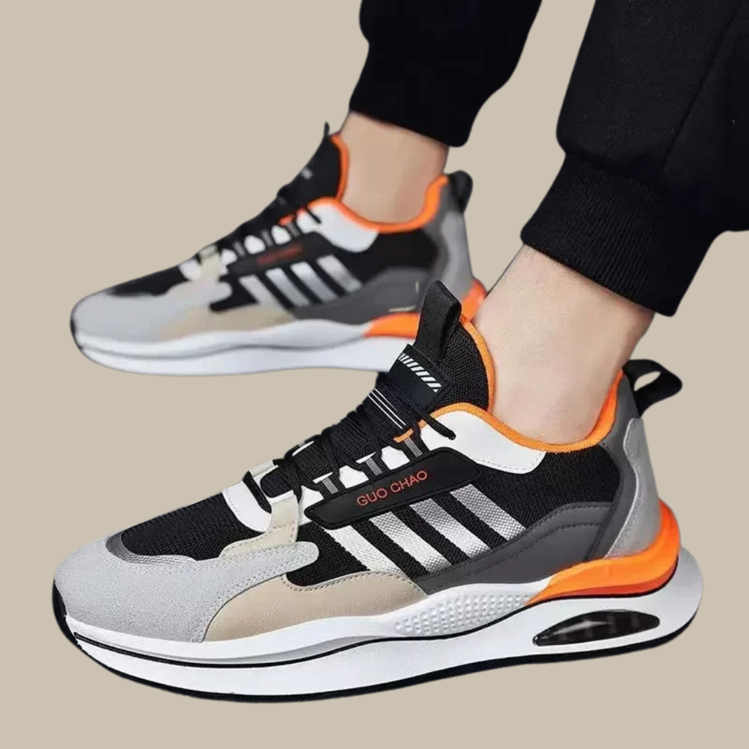 Heren Sneakers Casual Met Dikke Zool voor Comfort en Stijl 4