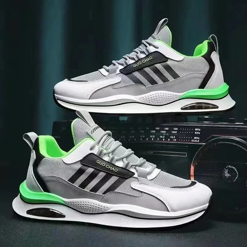 Heren Sneakers Casual Met Dikke Zool voor Comfort en Stijl 5