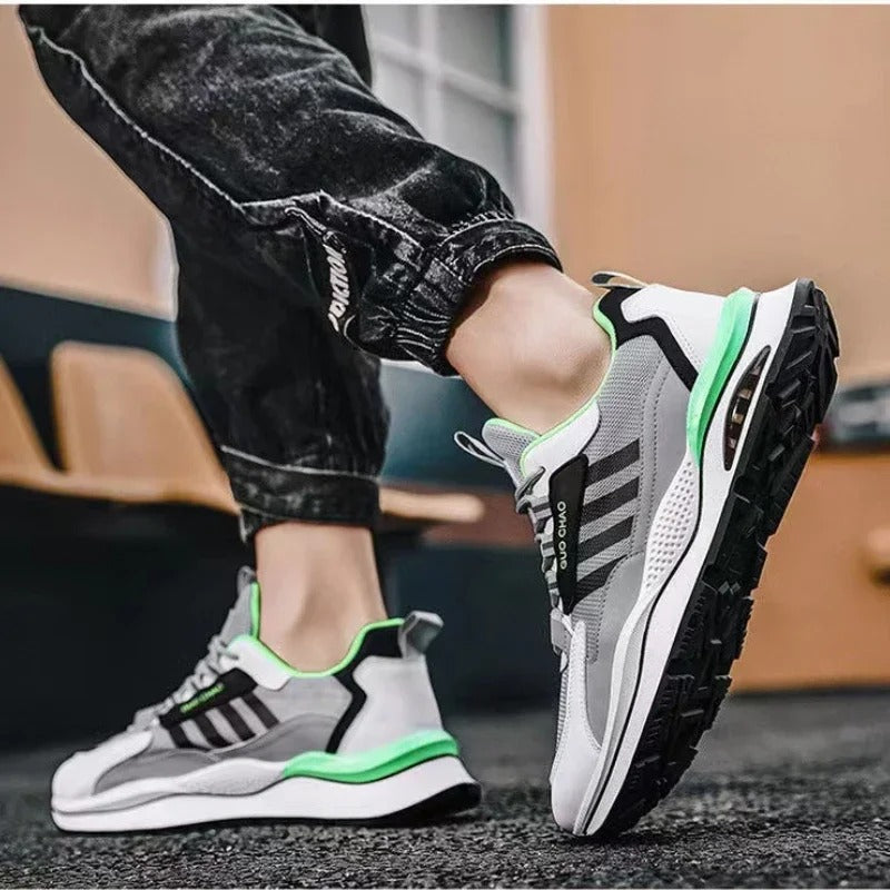 Heren Sneakers Casual Met Dikke Zool voor Comfort en Stijl 6
