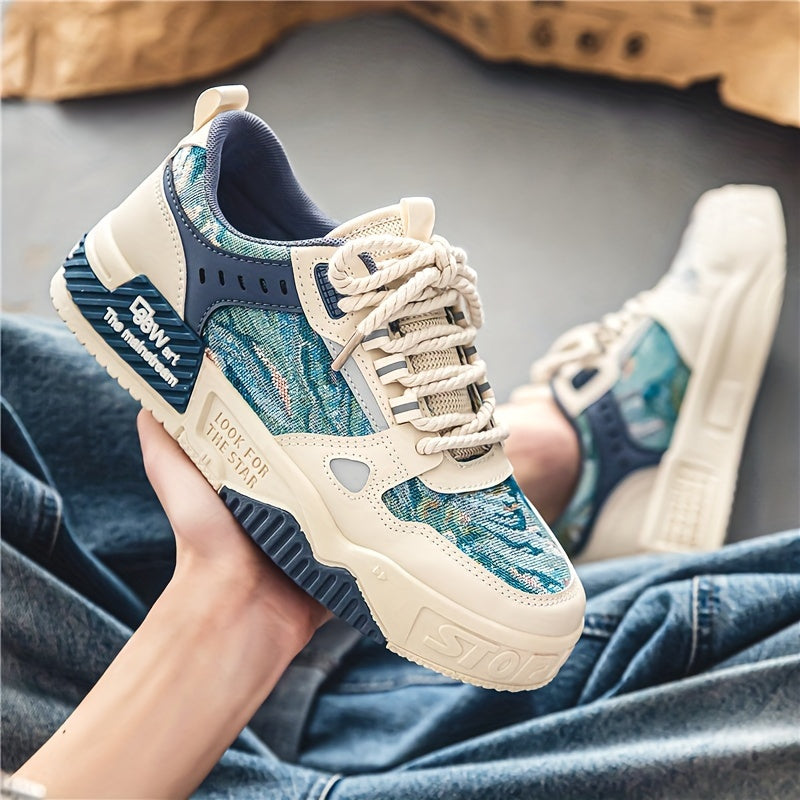 Heren Sneakers Casual Met Grafisch Ontwerp 2