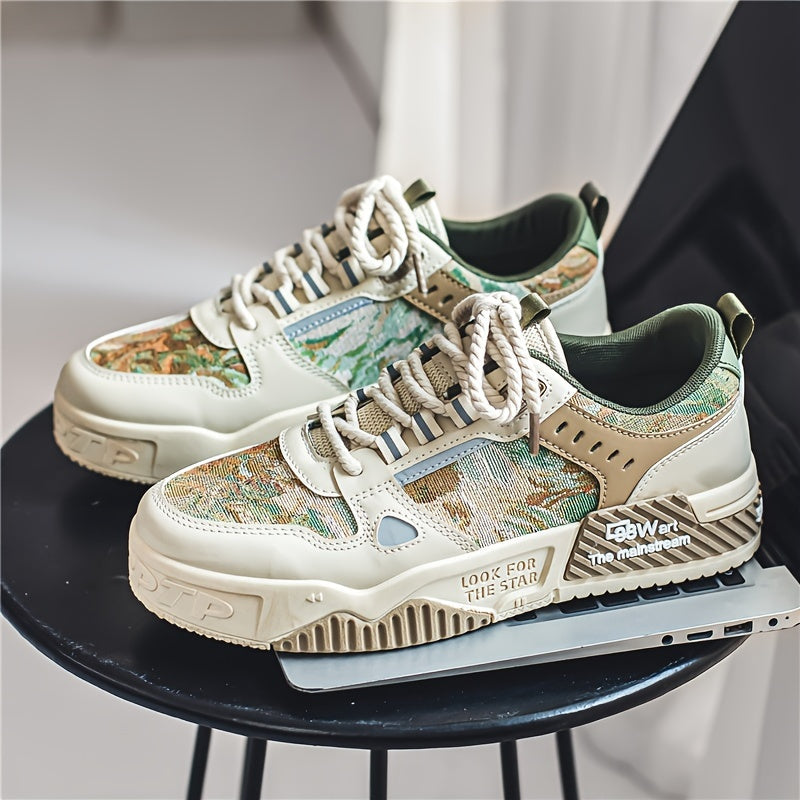 Heren Sneakers Casual Met Grafisch Ontwerp 8