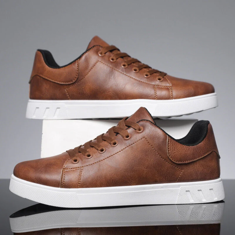 Heren Sneakers Casual Met Veters Laag Design 4