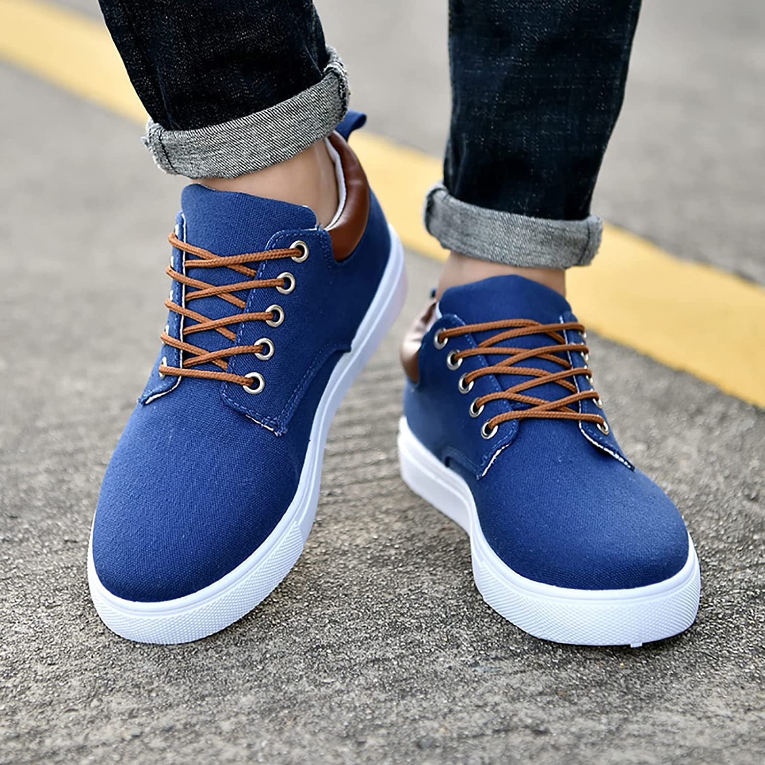 Heren Sneakers Laag Met Veters Voor Casual En Smart Casual Gelegenheden 7