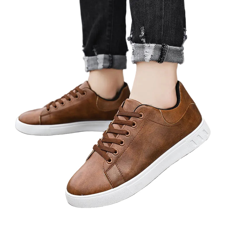 Heren Sneakers Laag Met Veters Voor Casual Stijl 0