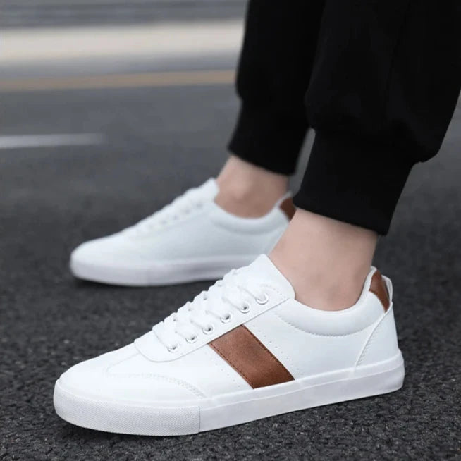 Heren Sneakers Lage Minimalistisch Design met Antislip Rubberen Zool 1