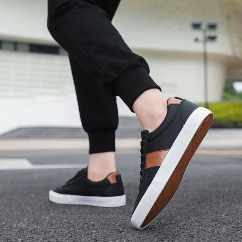 Heren Sneakers Lage Minimalistisch Design met Antislip Rubberen Zool 3