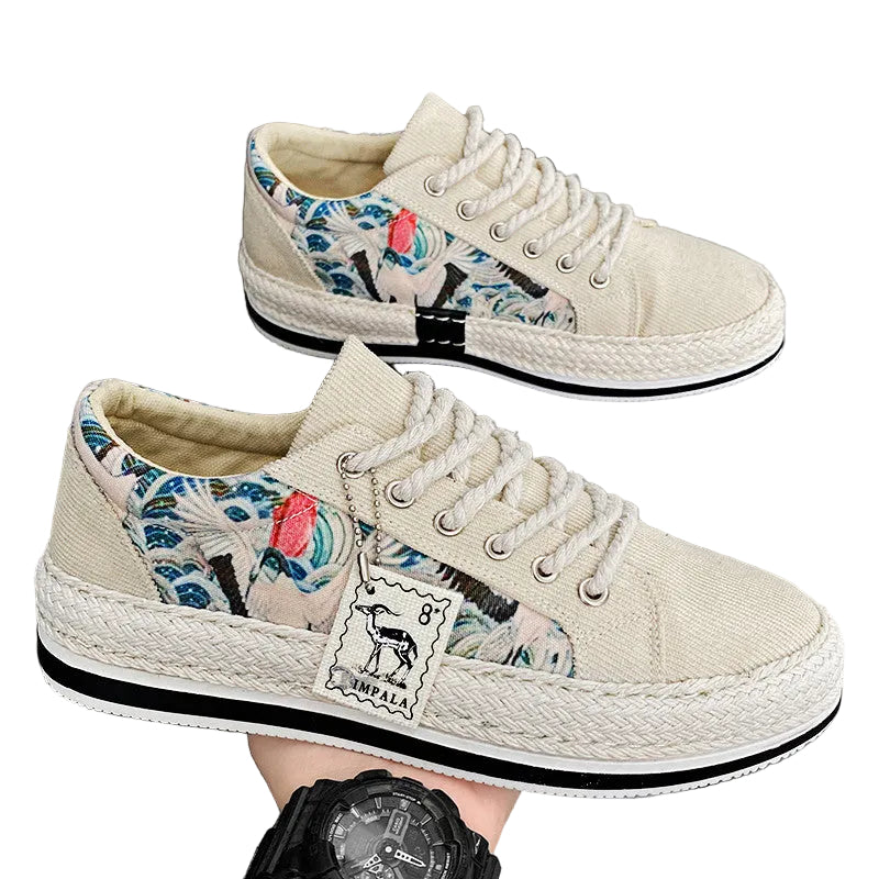 Heren Sneakers Mateo met Aztekenpatroon 0