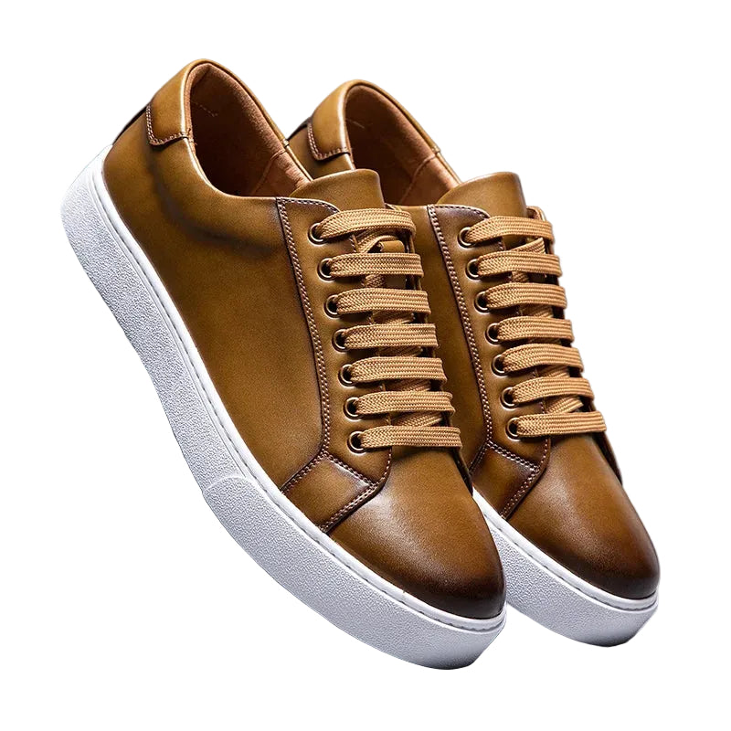 Heren Sneakers Met Minimalistisch Ontwerp 0