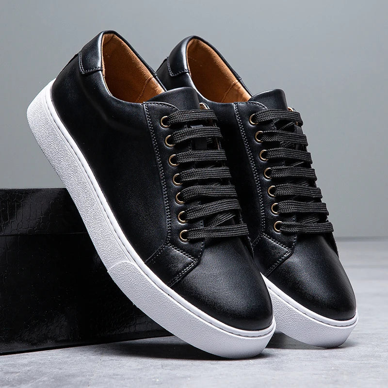 Heren Sneakers Met Minimalistisch Ontwerp 10