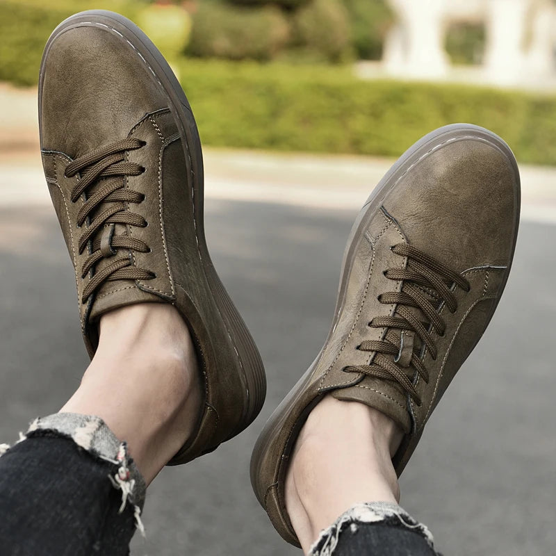 Heren Sneakers Minimalistisch Design 3