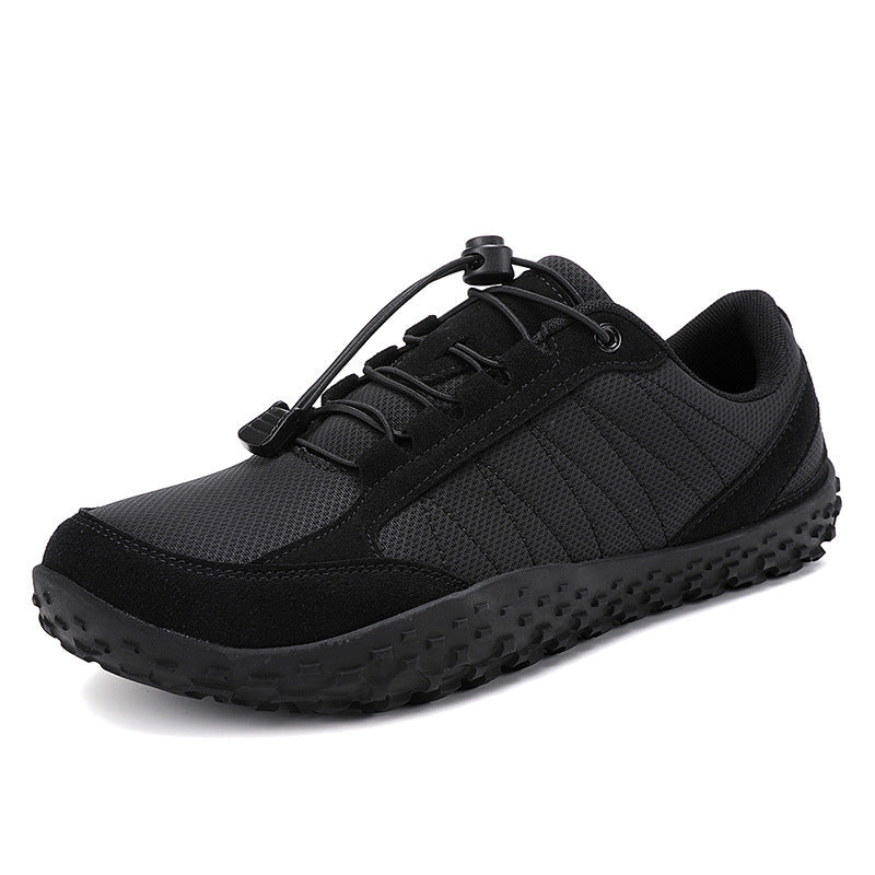 Heren Sneakers Outdoor Met Elastisch Snelvetersysteem voor Wandelen en Vrijetijdsactiviteiten 0