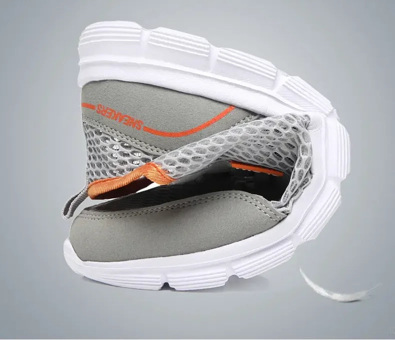 Heren Sneakers Sportief Ademend Mesh 3
