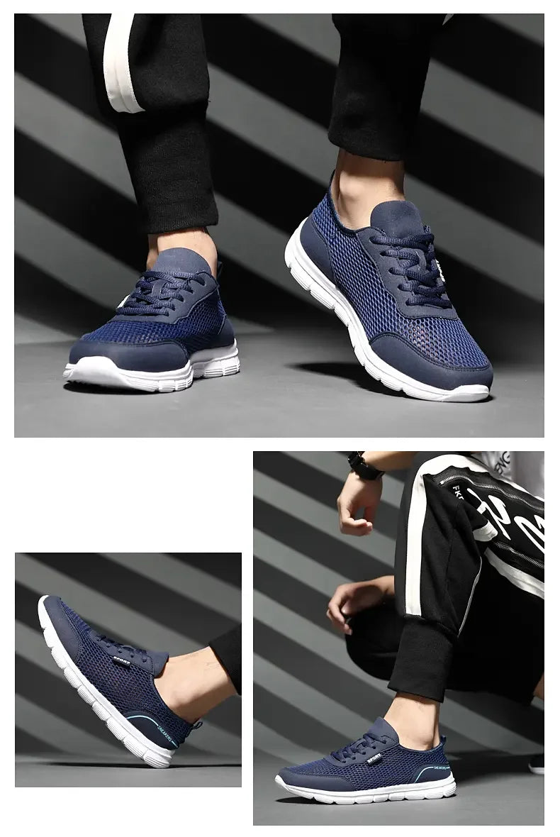 Heren Sneakers Sportief Ademend Mesh 5