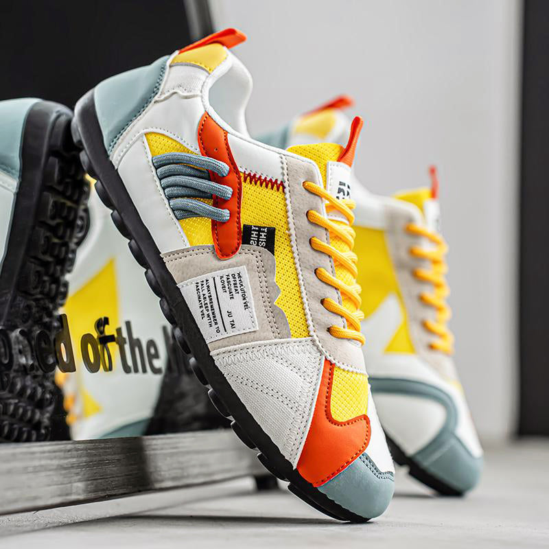 Heren Sneakers met Gelaagd Design 1