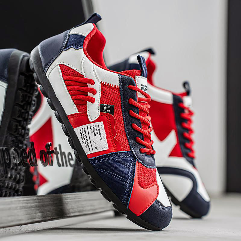 Heren Sneakers met Gelaagd Design 3