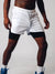 Heren Sport Short 2-in-1 Ademend Polyester Voor Training en Buitensport 3