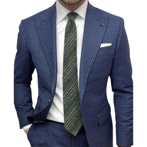 Heren Sportjas Omkeerbaar Gestreept 1