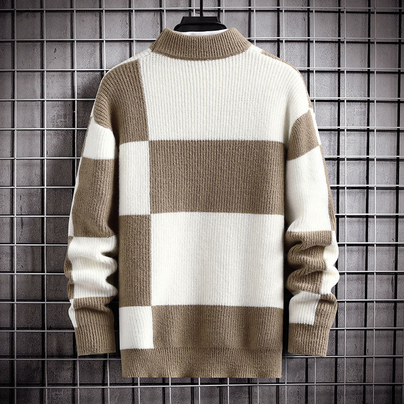 Heren Sweater Met Ruitpatroon en Nephals 2