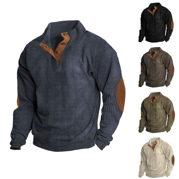 Heren Sweater Outdoor Modern Casual Ademend en Duurzaam 2