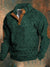 Heren Sweater Retro Casual Katoen-Polyester Mix 1
