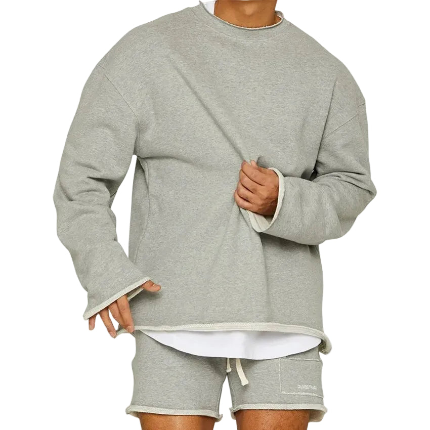 Heren Sweatshirt Ronde Hals 0