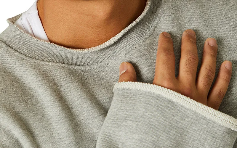 Heren Sweatshirt Ronde Hals 4