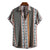 Heren T-Shirt Geometrisch Olifantenprint Lichtgewicht Katoen 0