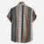 Heren T-Shirt Geometrisch Olifantenprint Lichtgewicht Katoen 1