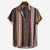 Heren T-Shirt Geometrisch Olifantenprint Lichtgewicht Katoen 2