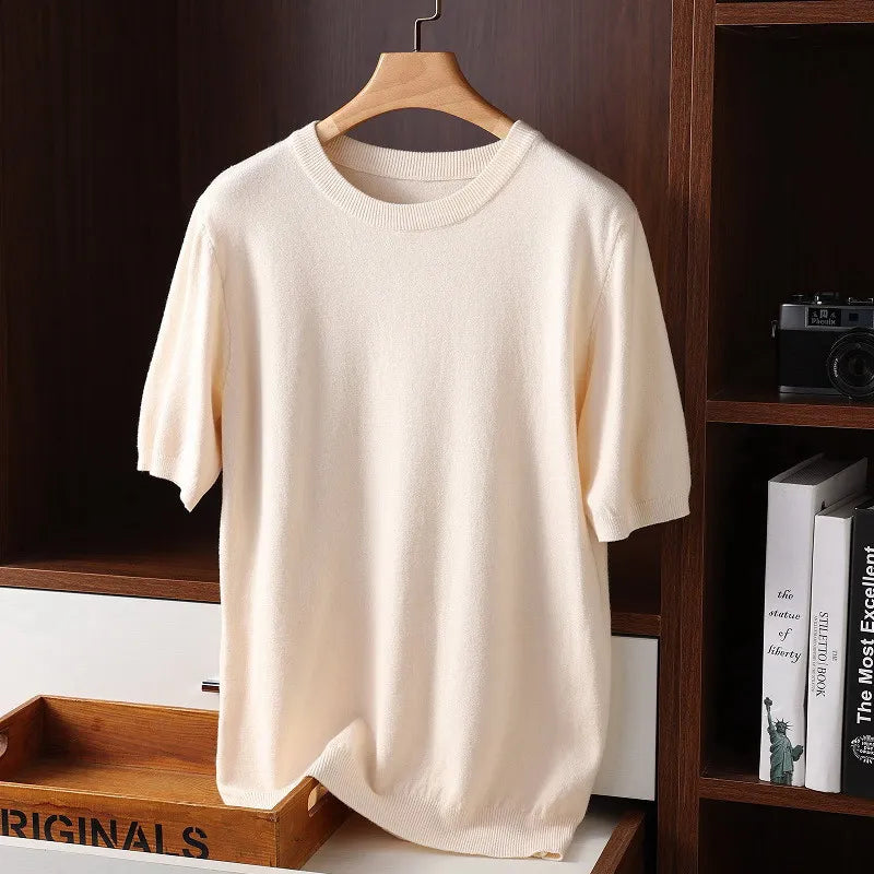 Heren T-shirt Ronde Hals Casual 0