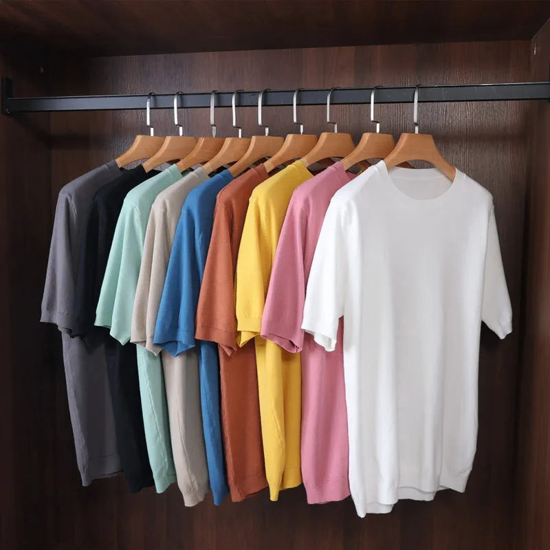 Heren T-shirt Ronde Hals Casual 2