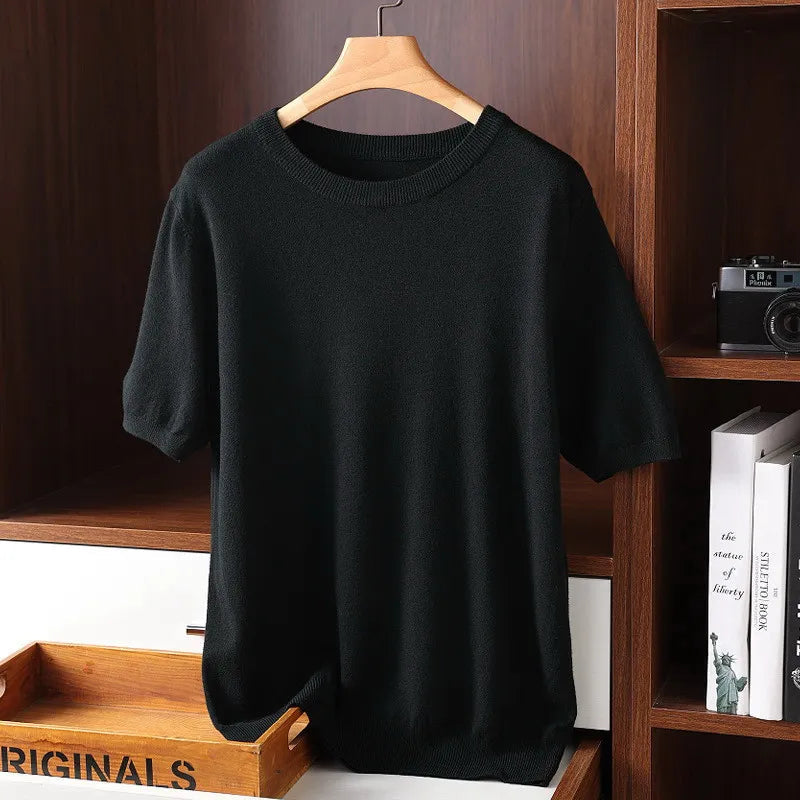 Heren T-shirt Ronde Hals Casual 6