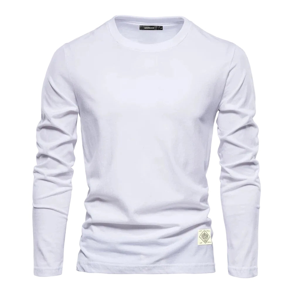 Heren T-shirt met Lange Mouwen Casual Stijl 0