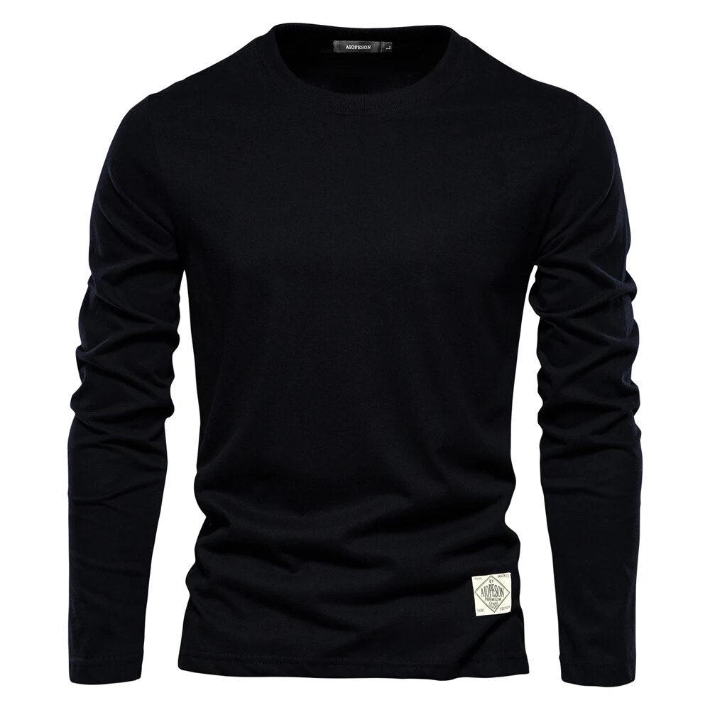 Heren T-shirt met Lange Mouwen Casual Stijl 5