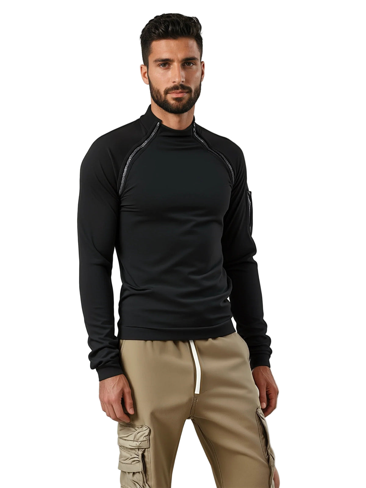 Heren Tactisch Buitenvest Met Fleece Voering 0