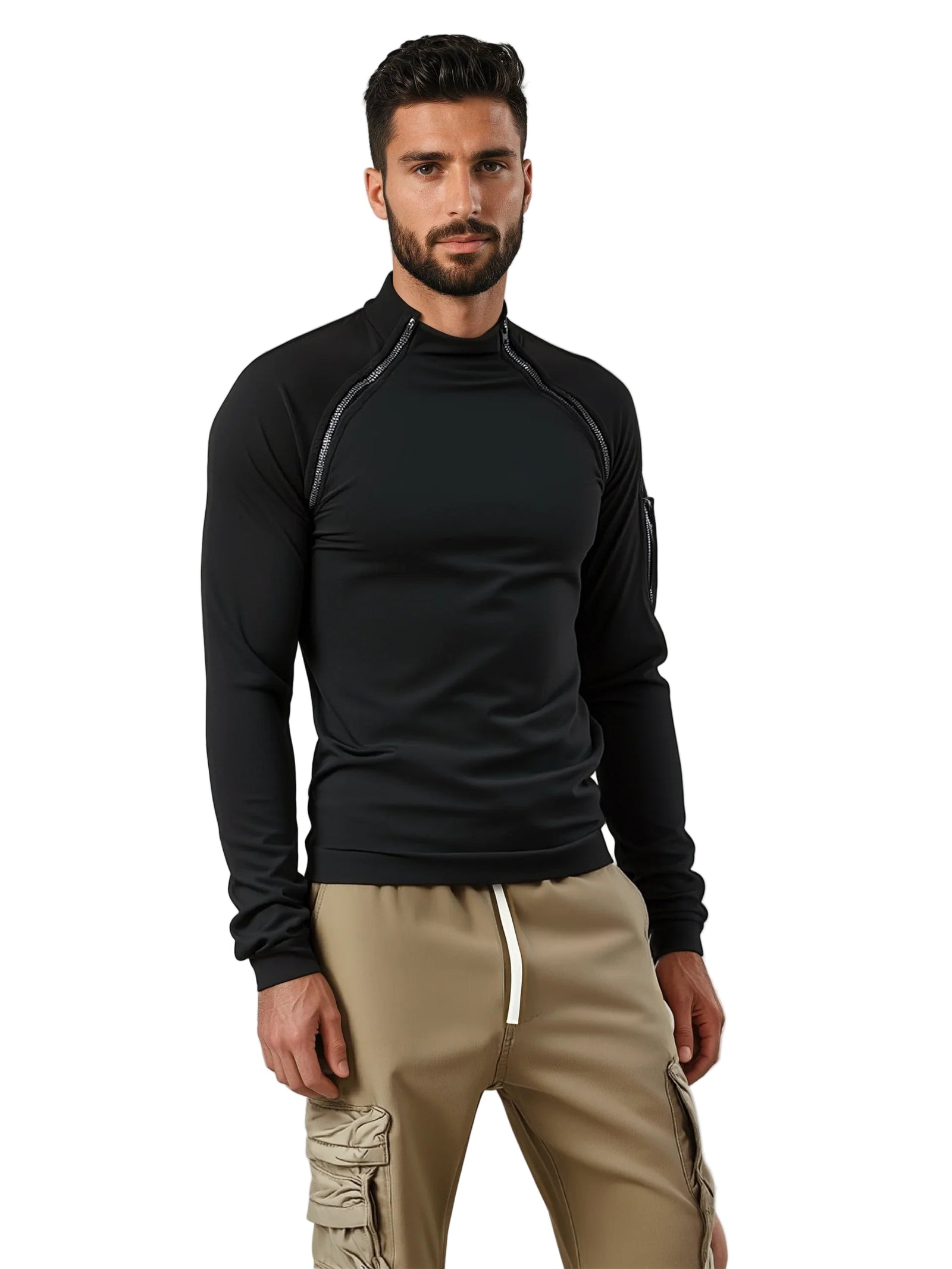 Heren Tactisch Buitenvest Met Fleece Voering 0