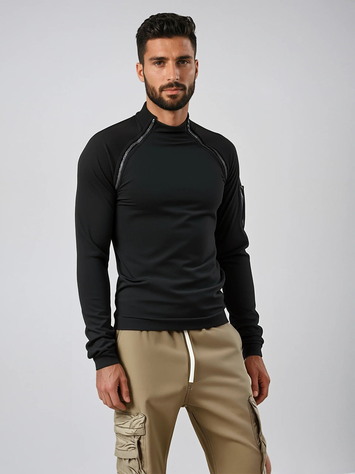 Heren Tactisch Buitenvest Met Fleece Voering 1