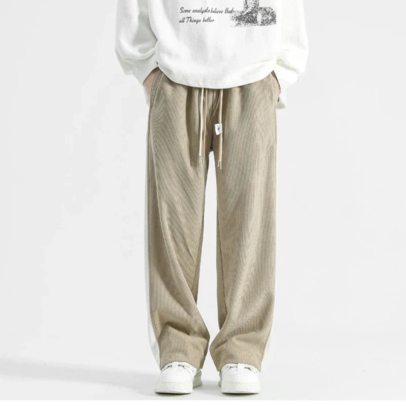 Heren Trainingsbroek Corduroy Met Zijstreep 5