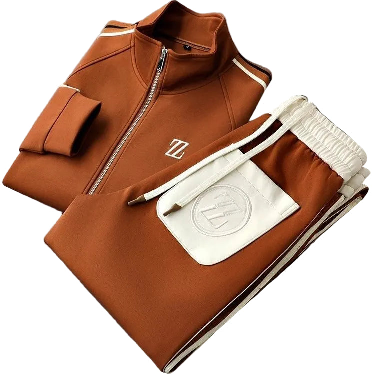 Heren Trainingspak Sportieve Pasvorm 0