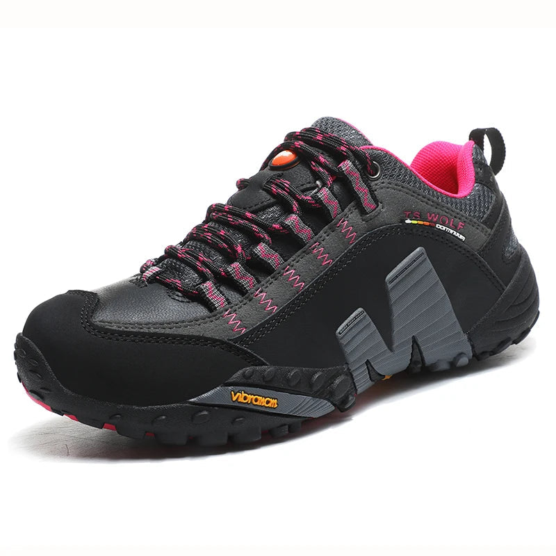 Heren Trekkinglaarzen Waterdicht Leer Robuust 7