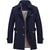 Heren Trenchcoat Dubbelgeknoopte Structuur Soft Blended 3