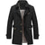 Heren Trenchcoat Dubbelgeknoopte Structuur Soft Blended 8